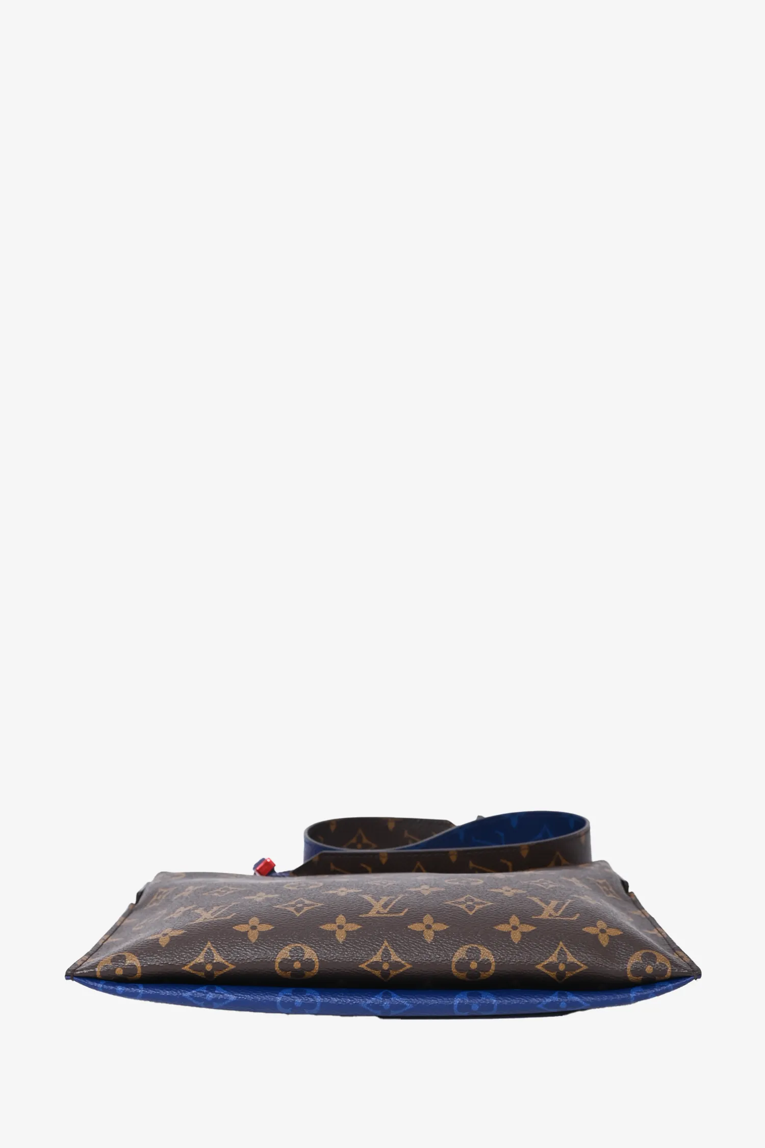 Louis Vuitton 2019 Blue/Brown Monogram Pacific Outdoor Pouch Crossbody