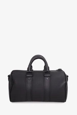 Louis Vuitton Black Grained Calfskin Aerogram Keepall X-Small Crossbody Bag anti-theft crossbody bags sale