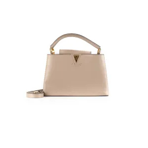 Louis Vuitton Capucines MM Bag Galet Top Handle Bags Cheap