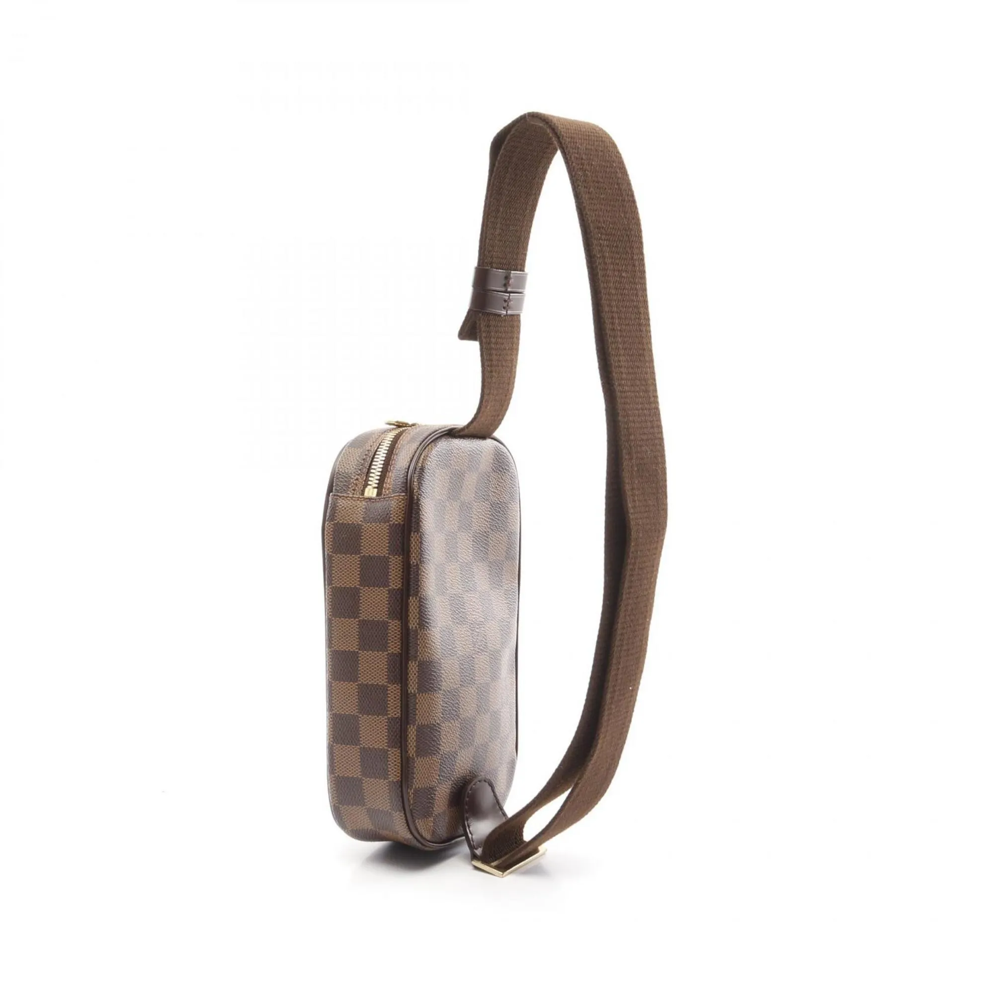 Louis Vuitton Coated Canvas Leather Fanny Pack Sling Bag (Pre-Owned)