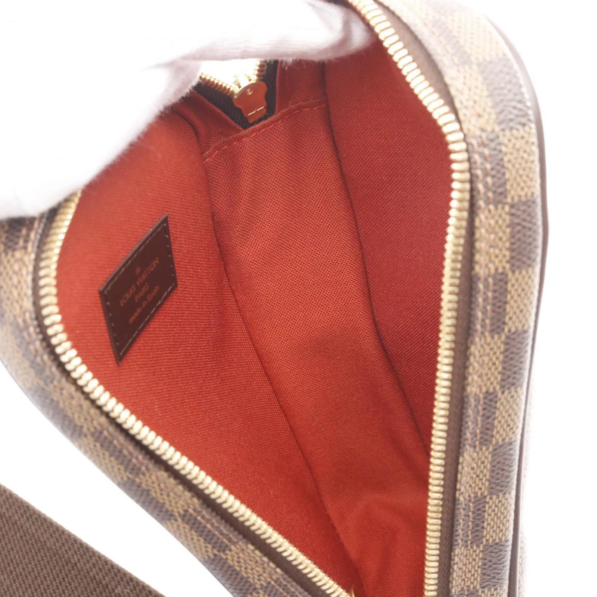 Louis Vuitton Coated Canvas Leather Fanny Pack Sling Bag (Pre-Owned)