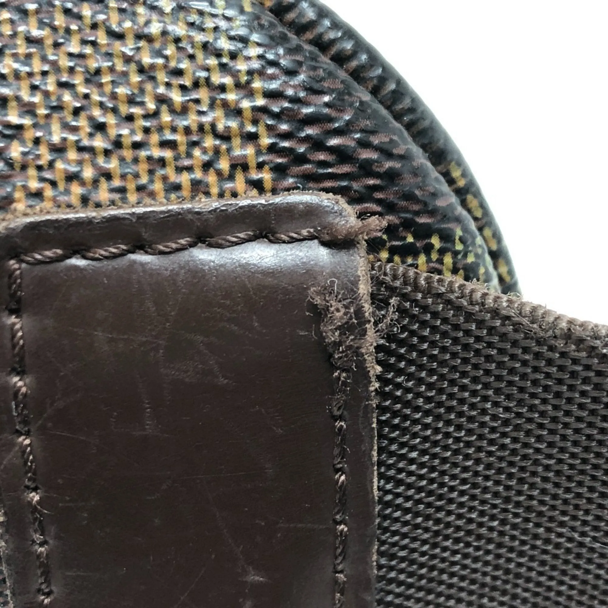 Louis Vuitton Ebene Damier Canvas Fanny Pack (Pre-Owned)