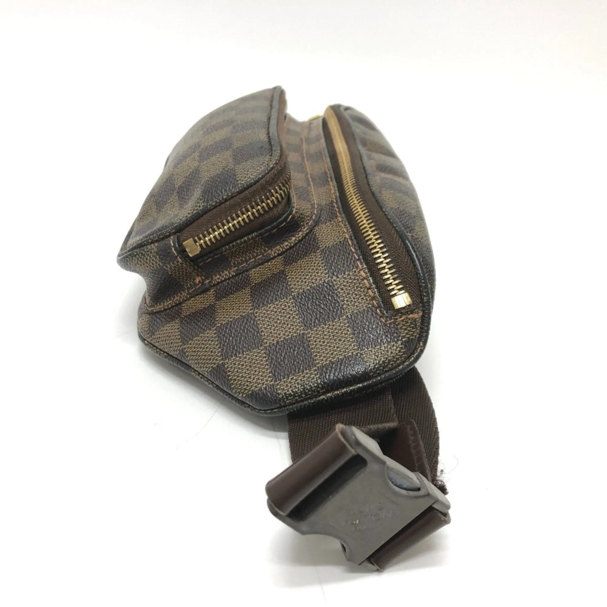 Louis Vuitton Ebene Damier Canvas Fanny Pack (Pre-Owned)