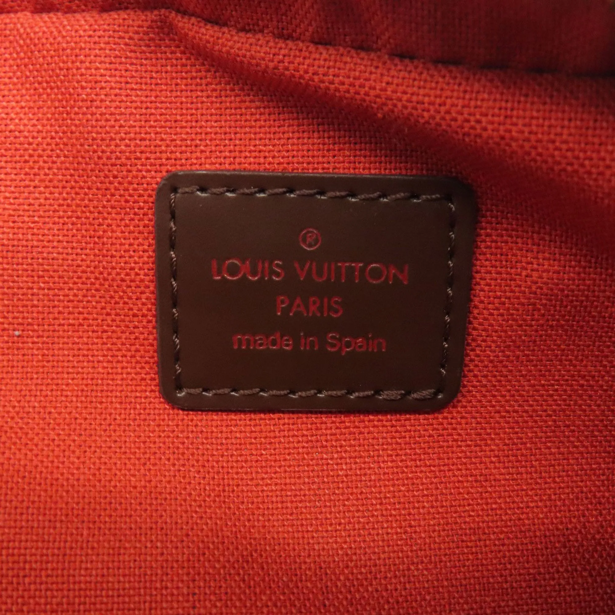 Louis Vuitton Ebene Damier Canvas Sling Bag (Pre-Owned)
