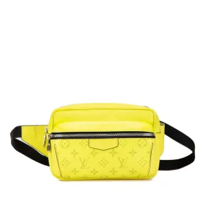 Louis Vuitton Jaune yellow Pvc Leather Sling Bag (Pre-Owned) belt bags on sale