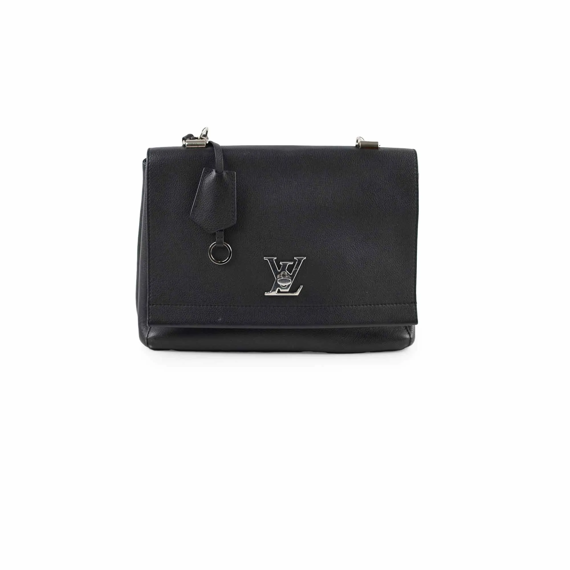 Louis Vuitton Lockme II Bag Black Top Handle Bags Cheap
