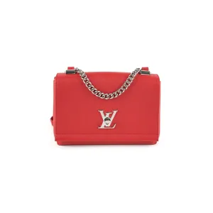 Louis Vuitton Lockme II BB Calfskin Rubis Crossbody Bags Cheap Online