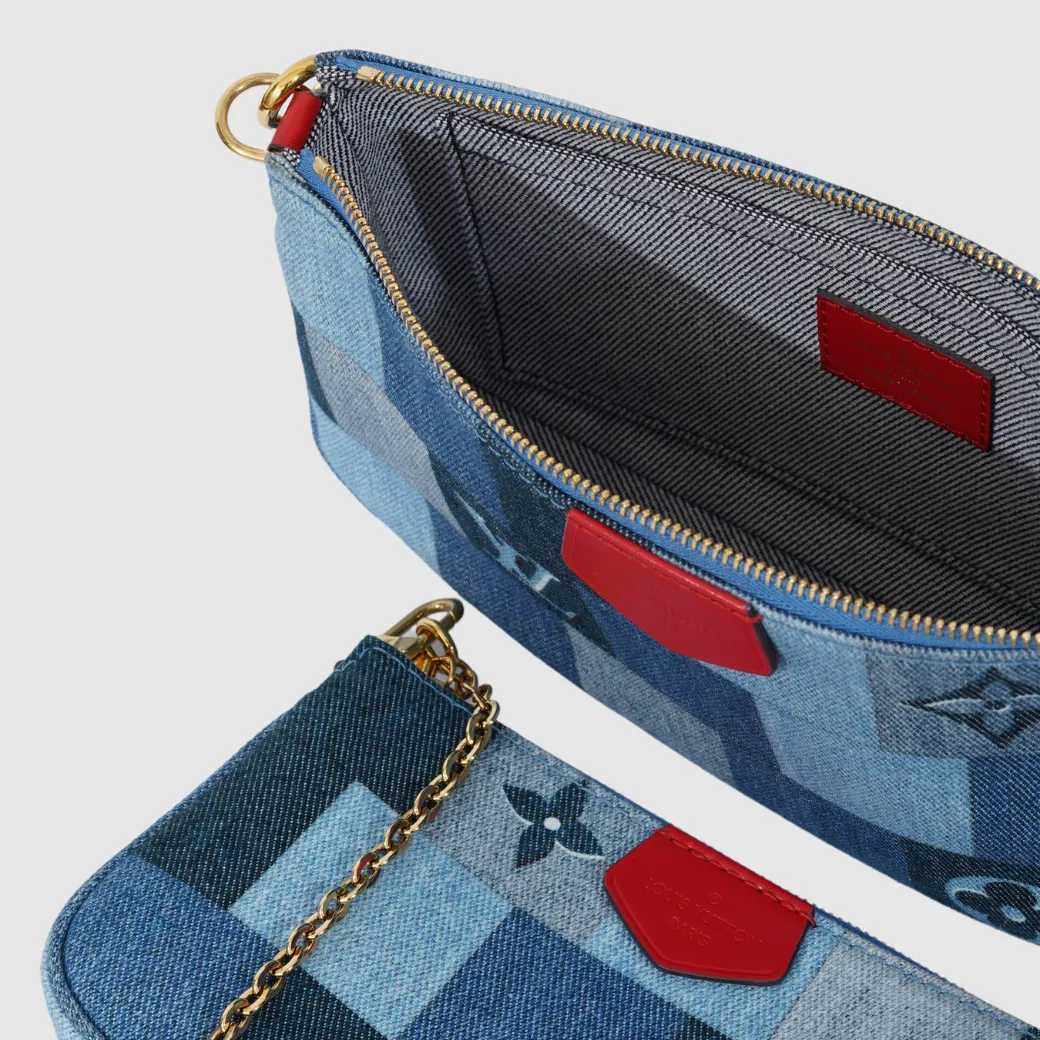 Louis Vuitton Multi-Pochette Crossbody Denim