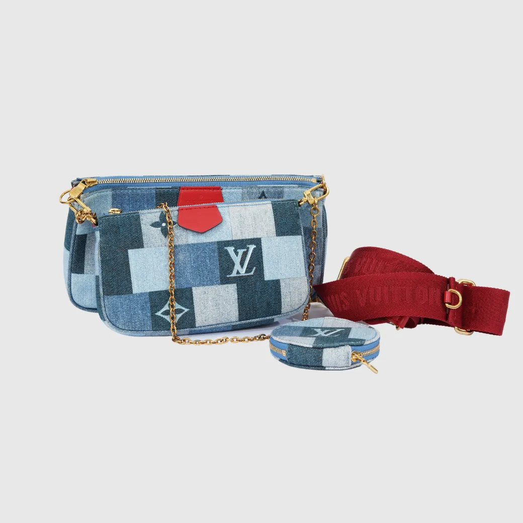 Louis Vuitton Multi-Pochette Crossbody Denim