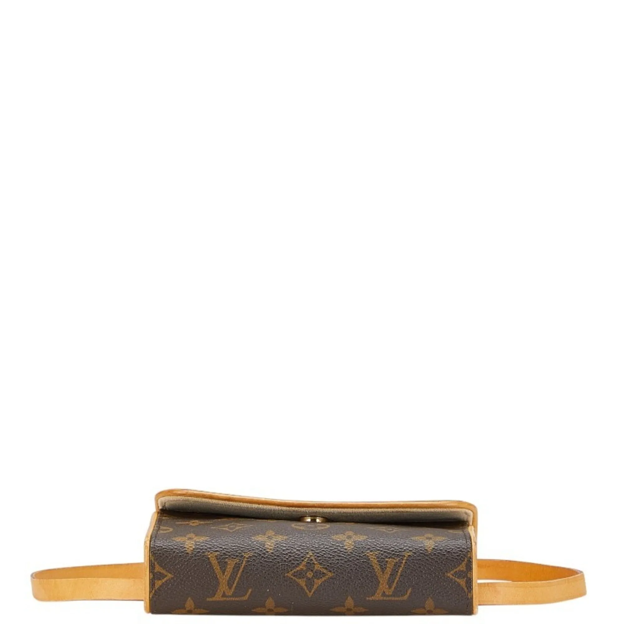 Louis Vuitton Pvc Leather Pochette Sling Bag (Pre-Owned)