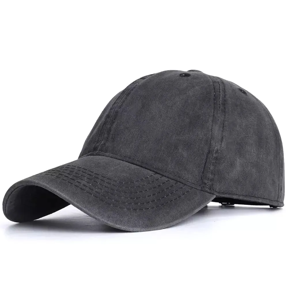 LT Plain Washed Cotton Baseball Cap