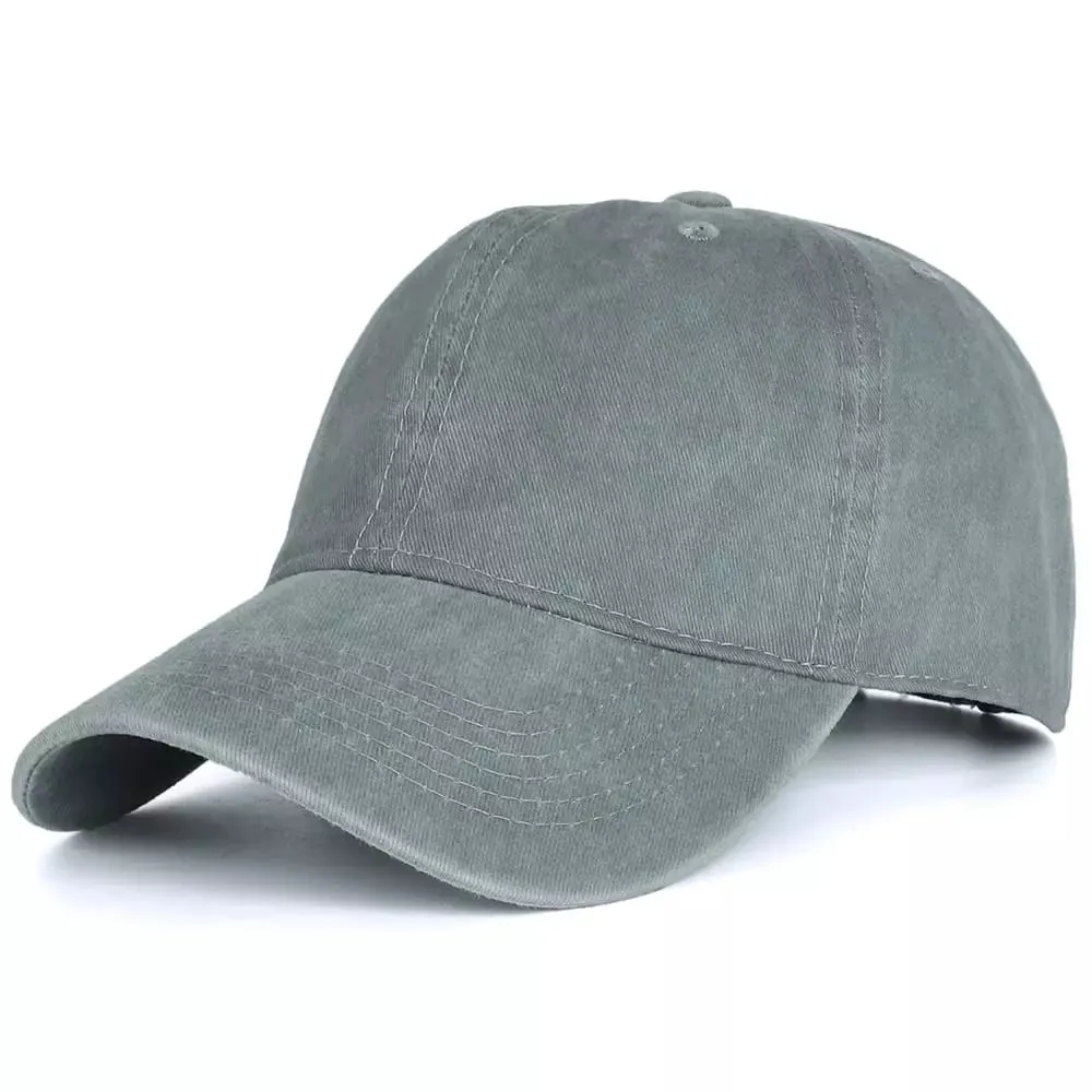 LT Plain Washed Cotton Baseball Cap