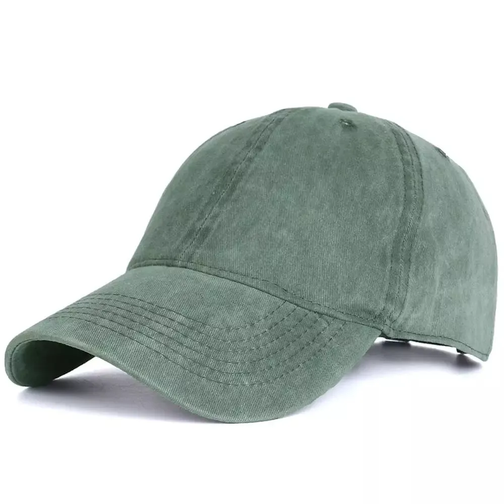 LT Plain Washed Cotton Baseball Cap