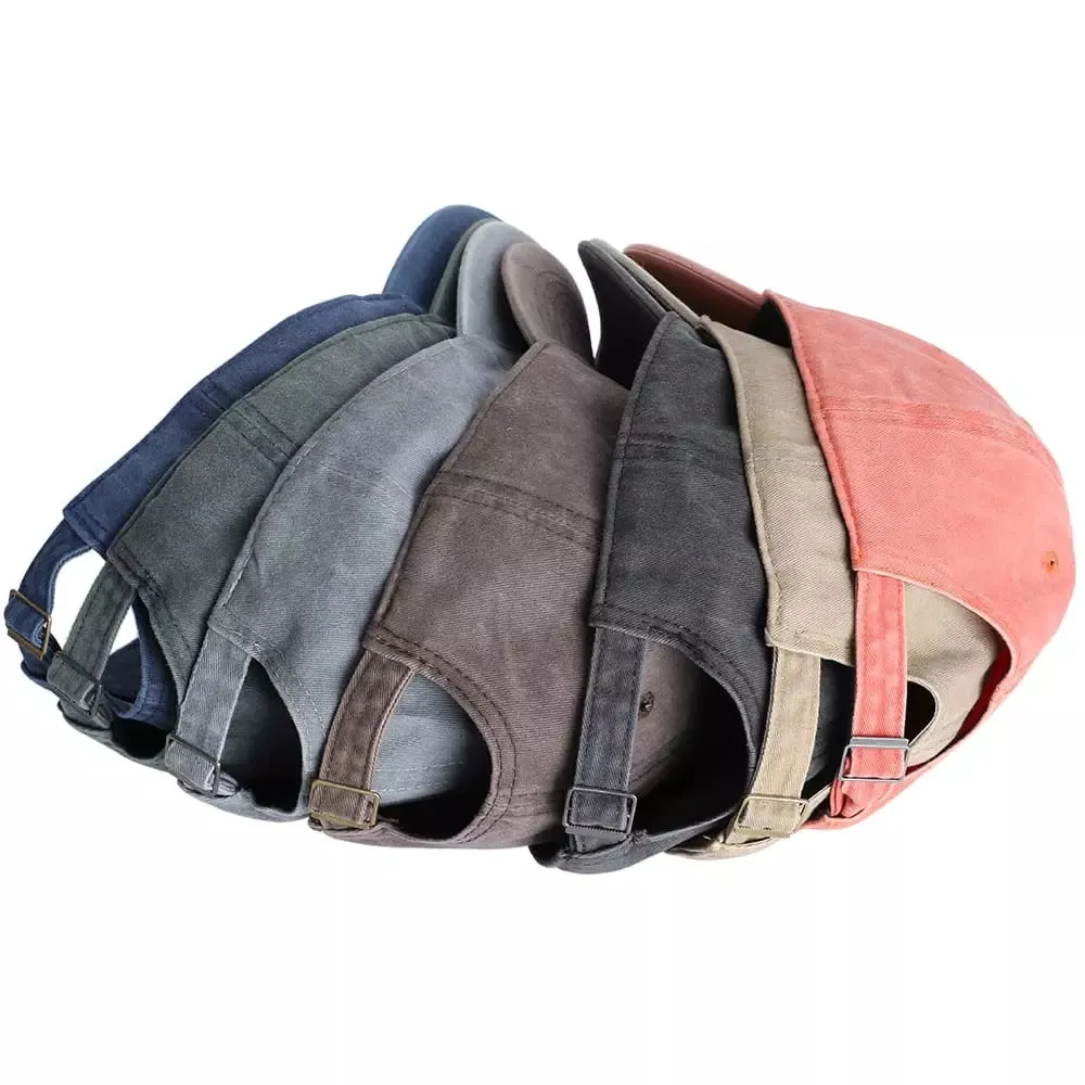 LT Plain Washed Cotton Baseball Cap