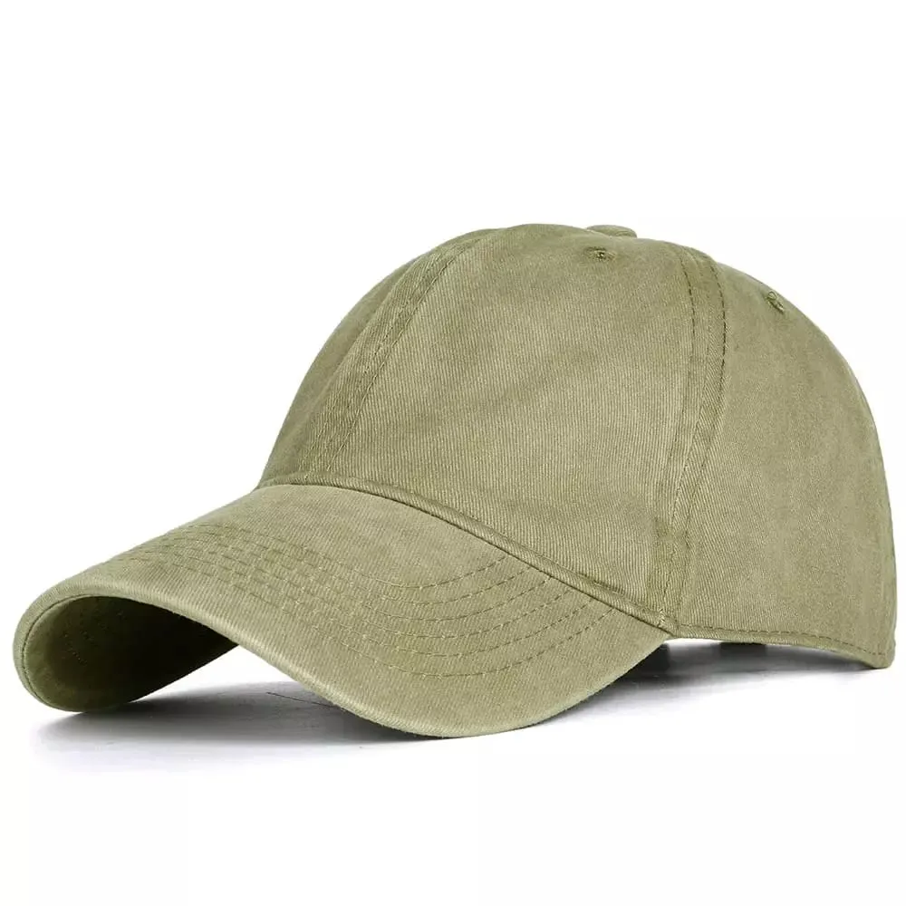 LT Plain Washed Cotton Baseball Cap