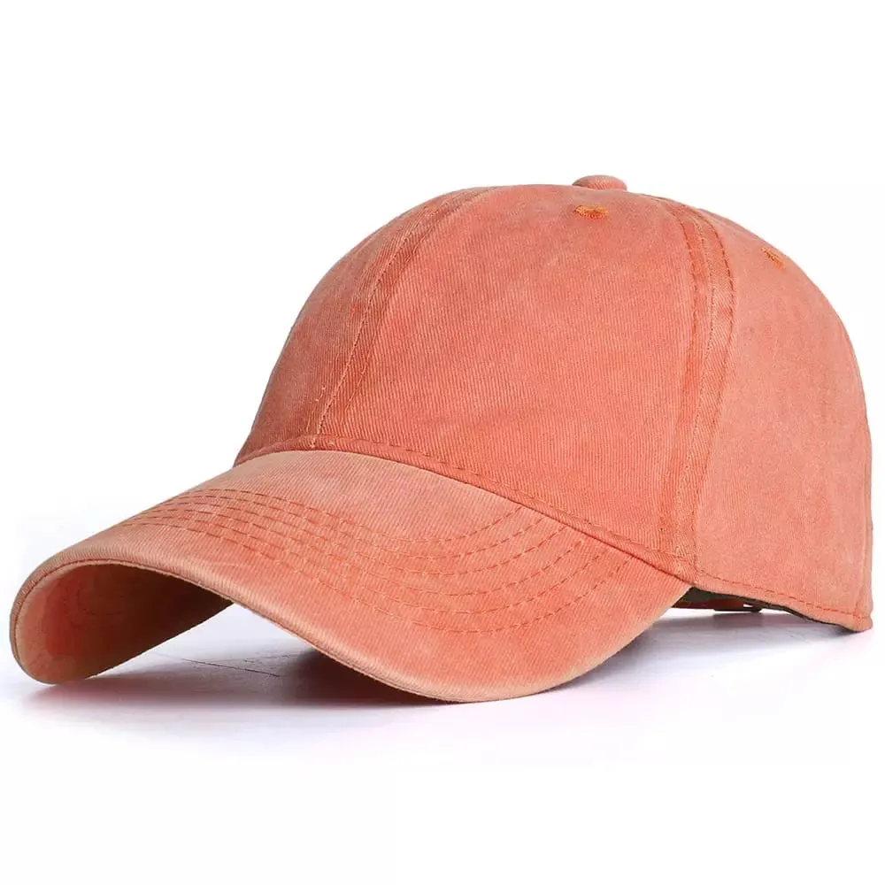 LT Plain Washed Cotton Baseball Cap