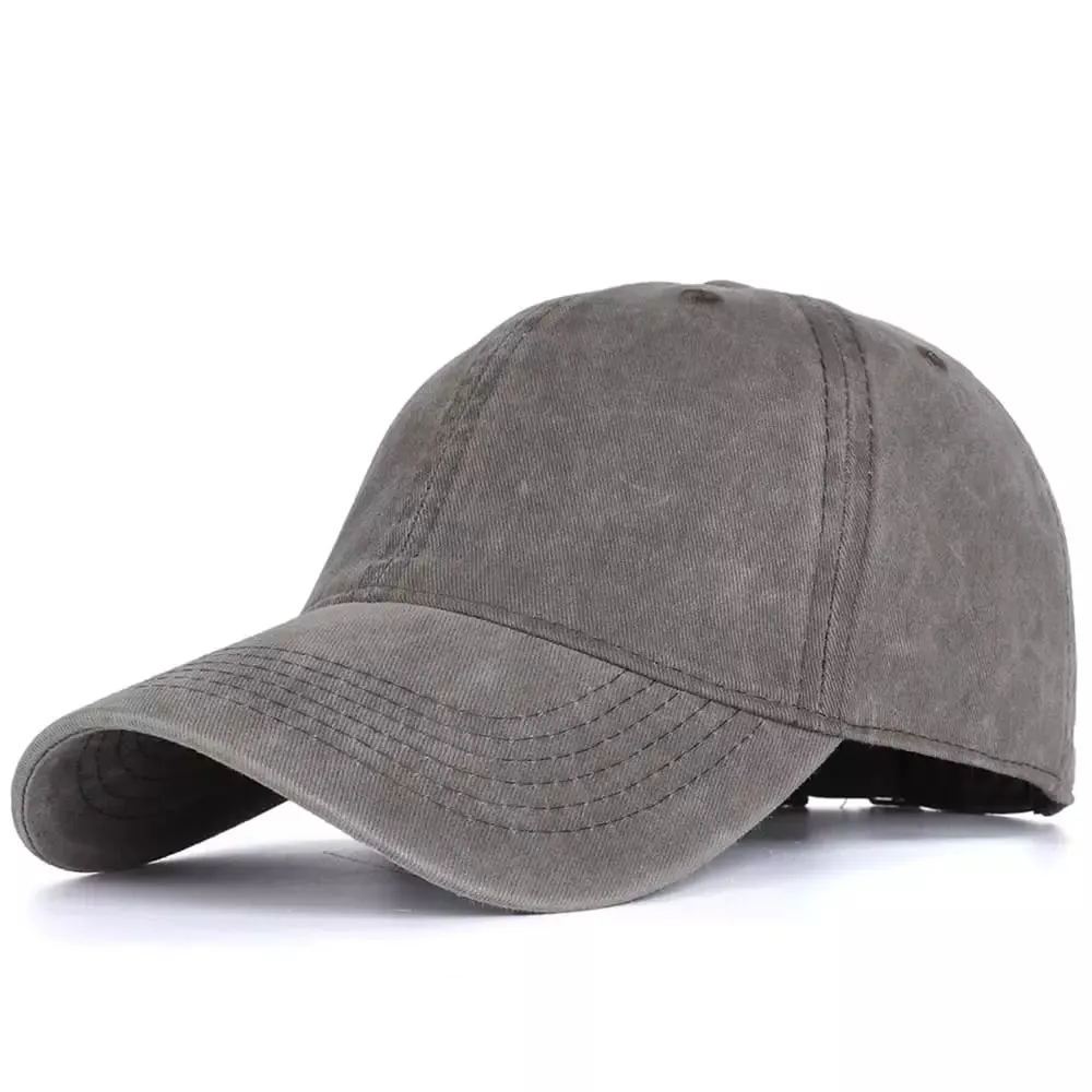 LT Plain Washed Cotton Baseball Cap