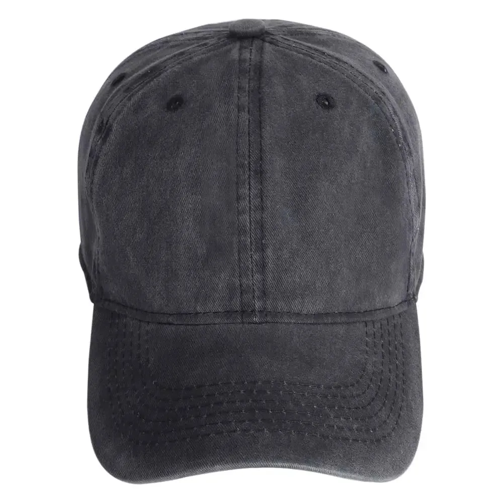 LT Plain Washed Cotton Baseball Cap