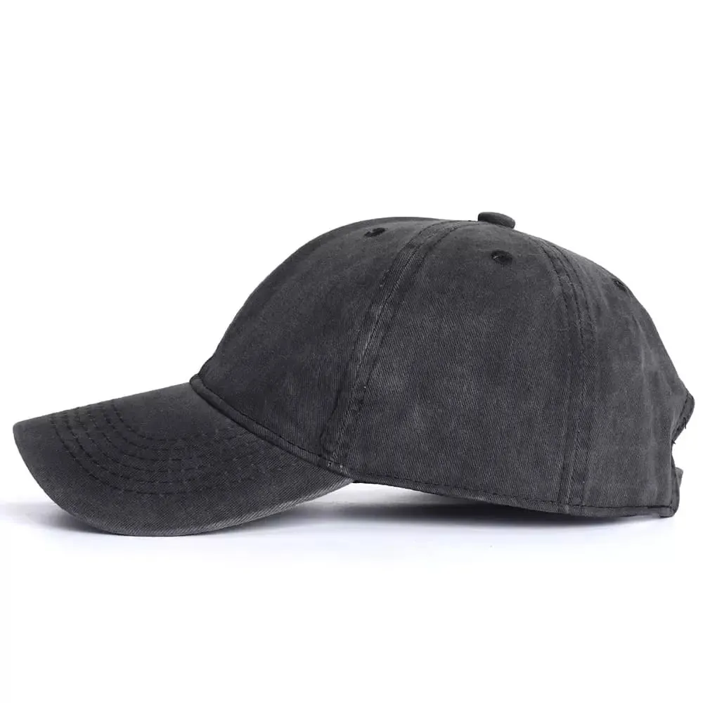 LT Plain Washed Cotton Baseball Cap