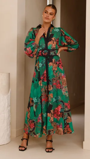 Lucinda Maxi Dress - Green,prom dresses,wedding guest dresses,homecoming dresses,bridesmaid dresses,cocktail dresses,women clothing,summer dresses,formal dresses,sundresses,mother of the bride dresses,quince clothing,bodycon dress,dress casual,dress design