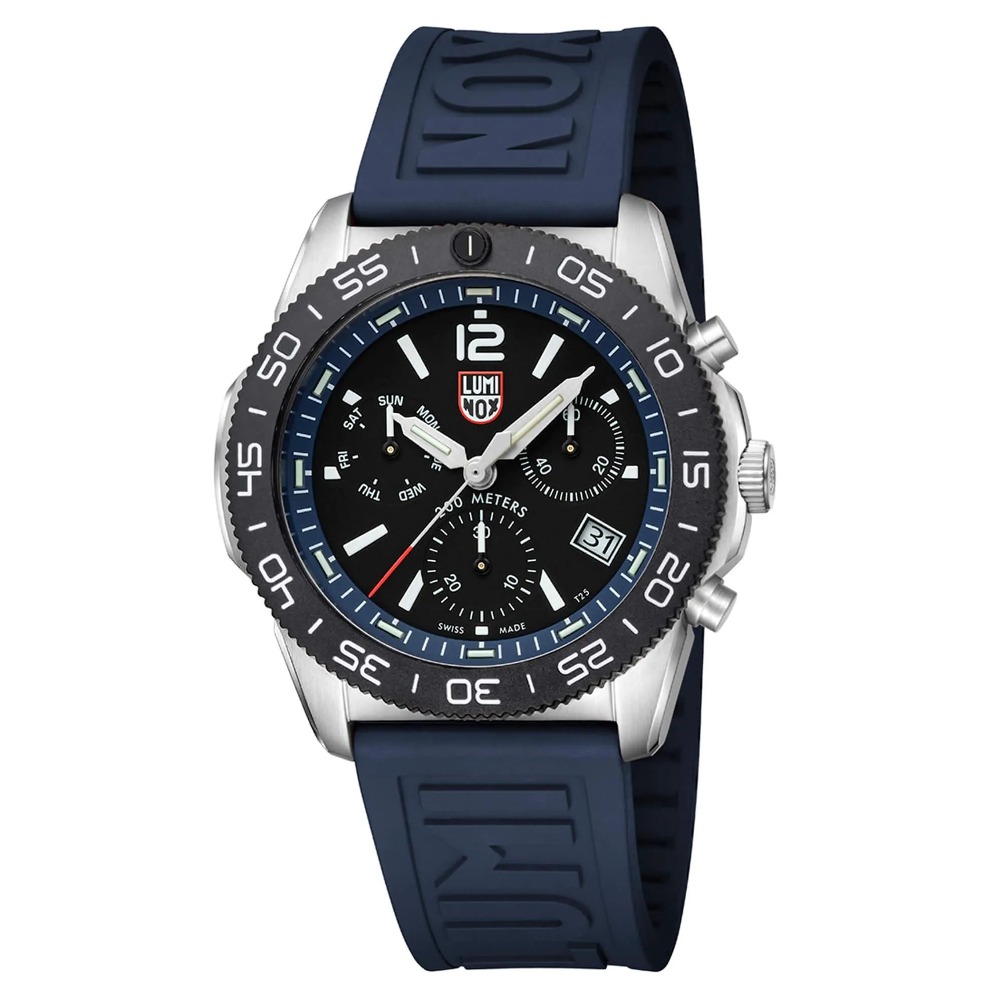 Luminox Men's Watch - Pacific Diver Swiss Quartz Chrono Blue Rubber Strap | XS.3143 Luxury Quartz Watch Quartz Watch Sale