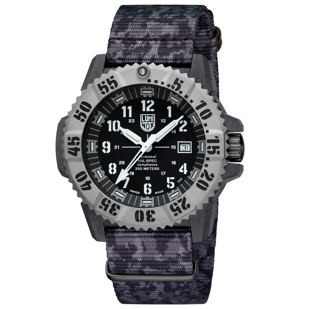 Luminox Mil-Spec Black Dial Grey Rubber Strap 46MM Watch XL.3351.1.SET