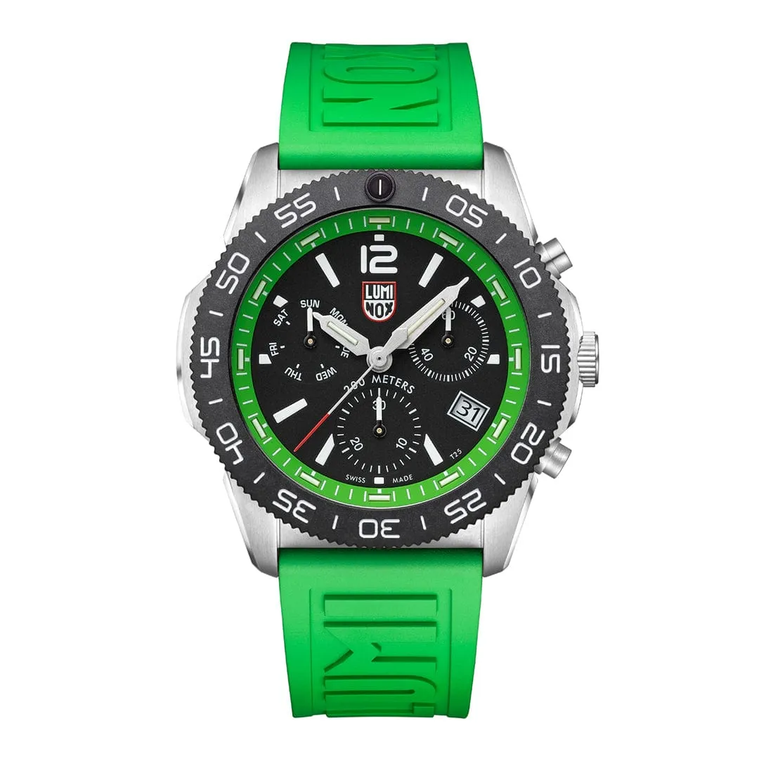Luminox Pacific Diver Chronograph Dive Genuine Rubber Strap Watch XS.3157.NF.SET 