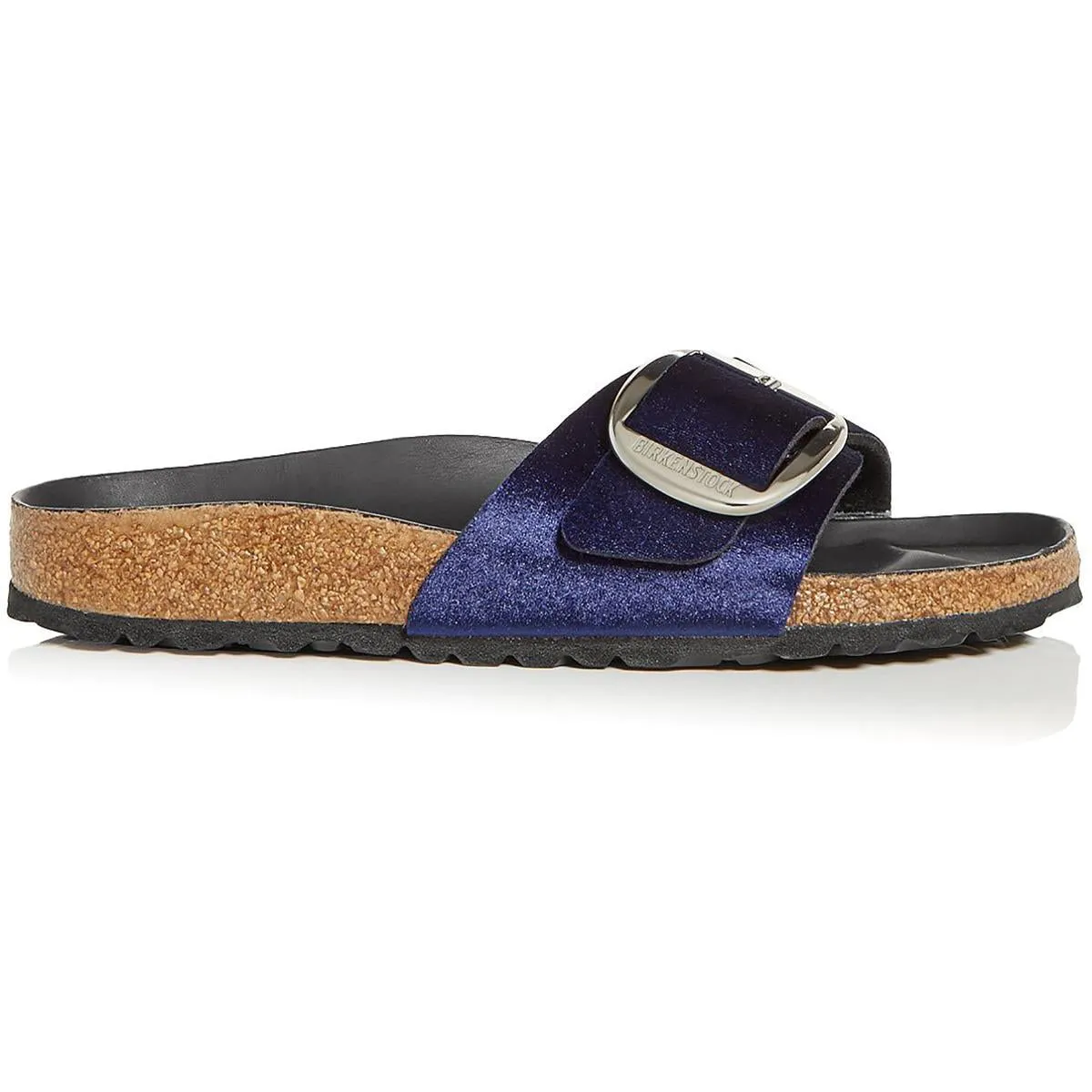 Sandales Madrid à grande boucle pour femme avec semelle intérieure en velours