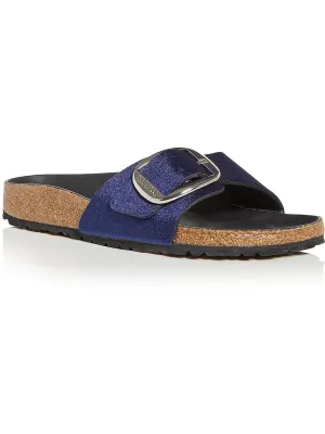 Sandales Madrid à grande boucle pour femme avec semelle intérieure en velours