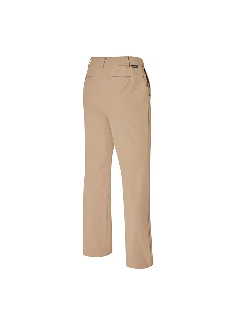 Magic Banding Women's Twill Fluffy Boots Cut Slacks