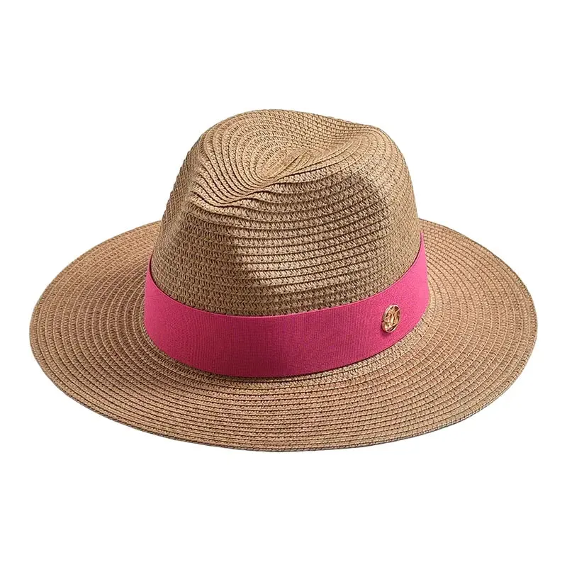 Maracaibo Summer Straw Fedora Hat