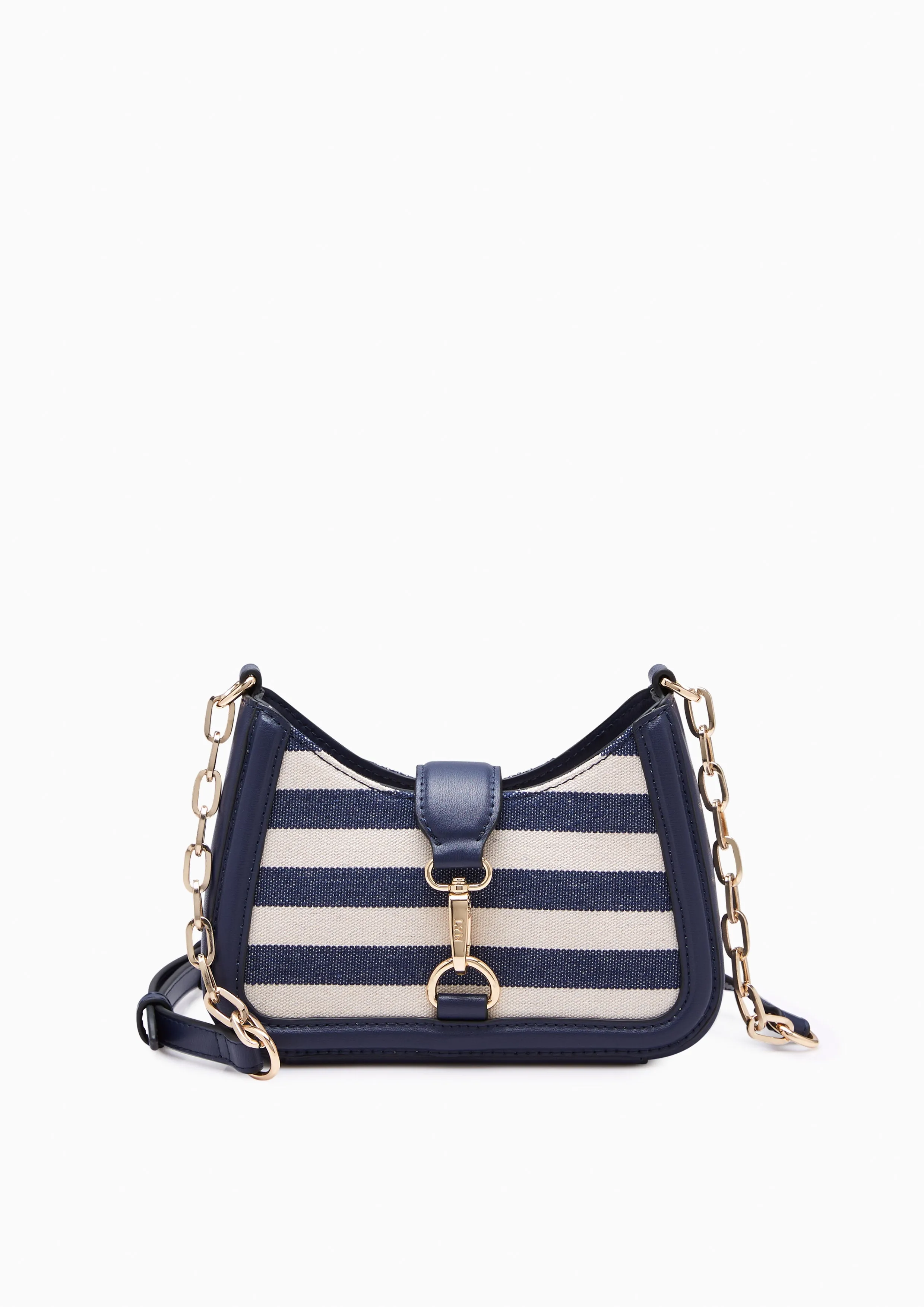 Maria Striped Mini Crossbody Bag Navy crossbody bags up to 70% off