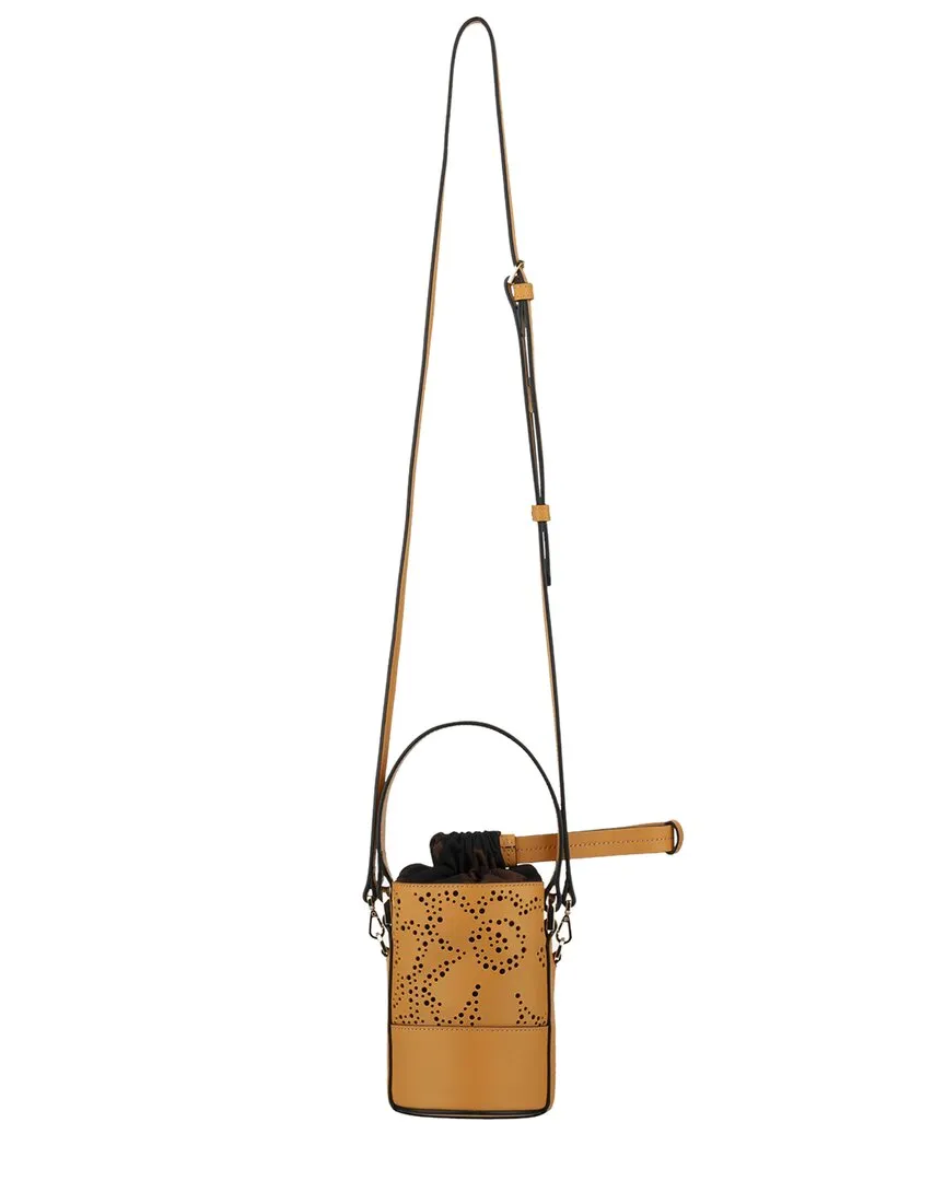Marimekko Imprint Nano Unikko Leather Bucket Bag stylish bucket bags