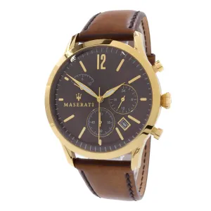 Maserati Men's Chronograph Watch - Tradizione Quartz Brown Dial | R8871625001 