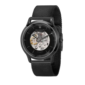 Maserati Ricordo 42mm Automatic Black Mesh Watch 