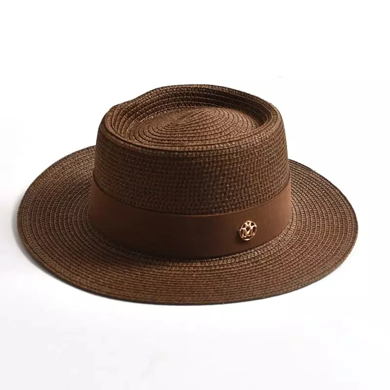 Masters Summer Straw Porkpie Hat