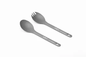 Maxi | Hard Anodized Aluminum 2PC Utensil Set camp tool kit sale lightweight camp multi tool compact camp repair kit