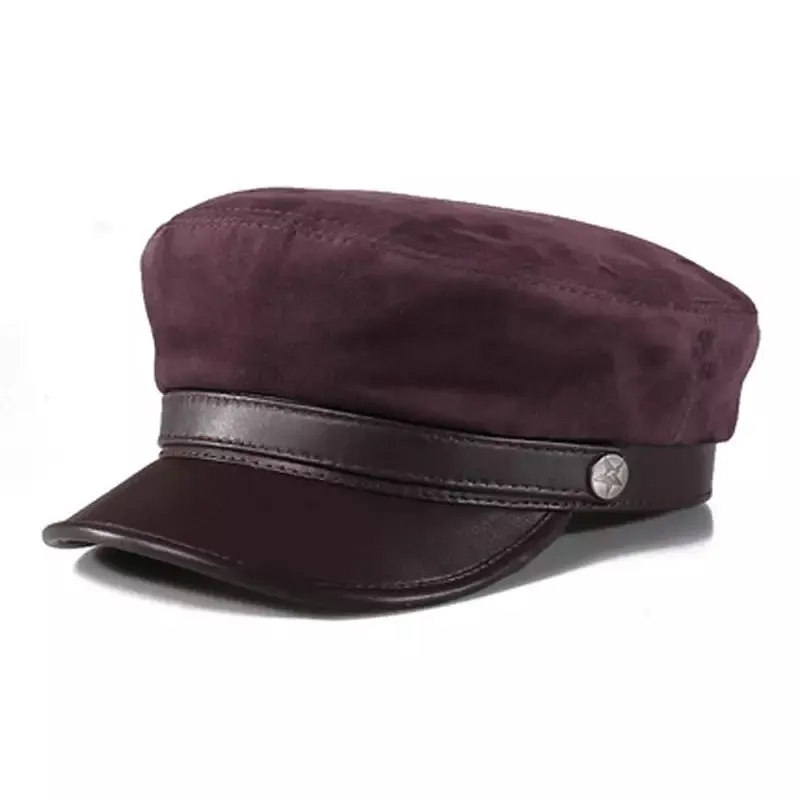 McClure Genuine Leather Sailor Cap