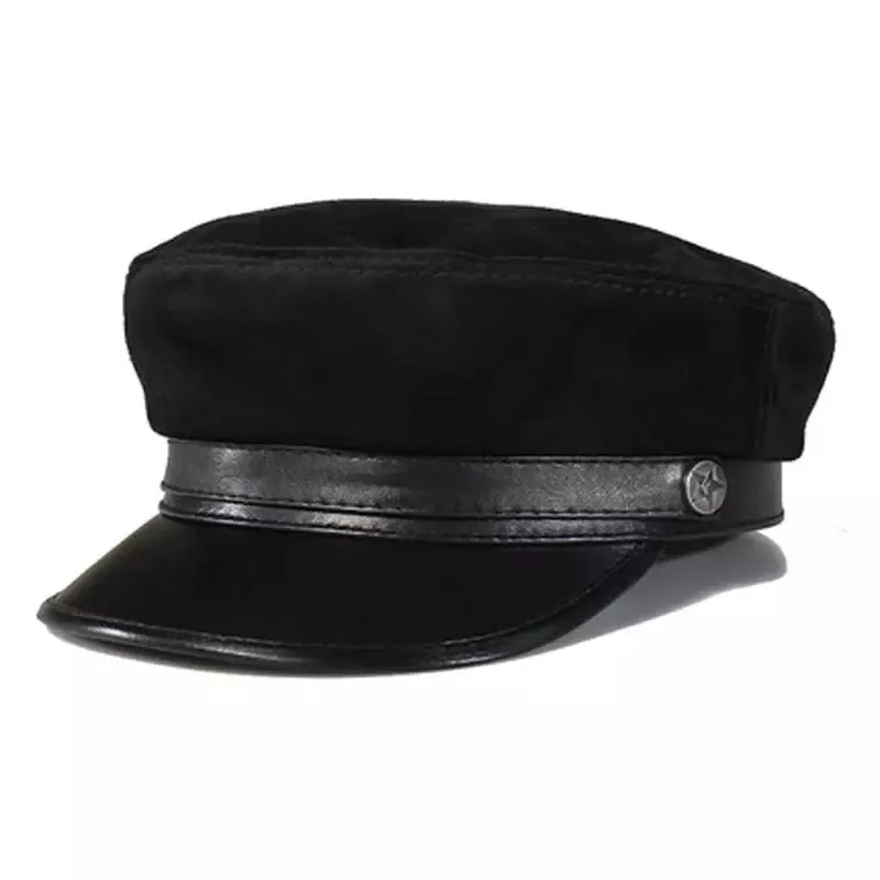 McClure Genuine Leather Sailor Cap