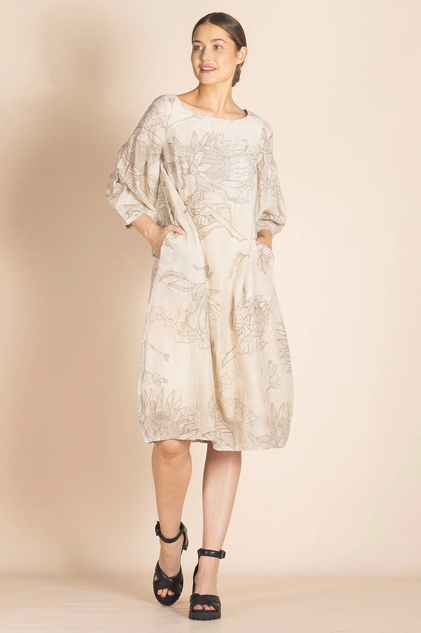 Megan Salmon - M8319 Proteas Augusta Dress