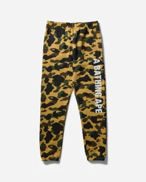 Men's 1st Camo Slim Sweatpants Yellow Men's sweatshirt