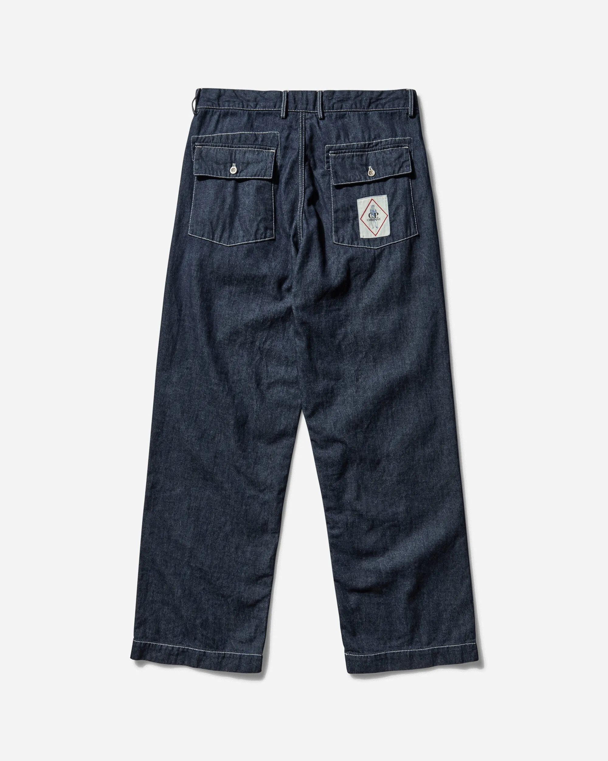 Men's 3/1 Loose Denim Pants Blue