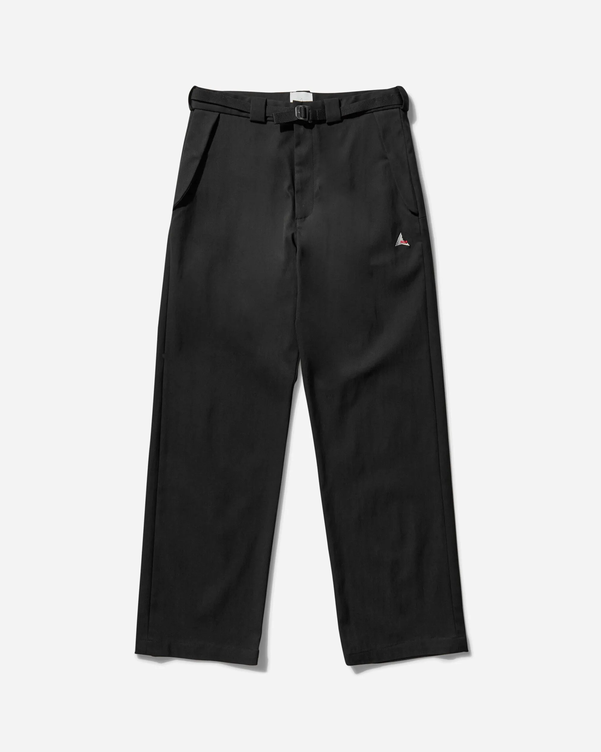 Men's Buckle Chino Pants Black Men's sweatshirt