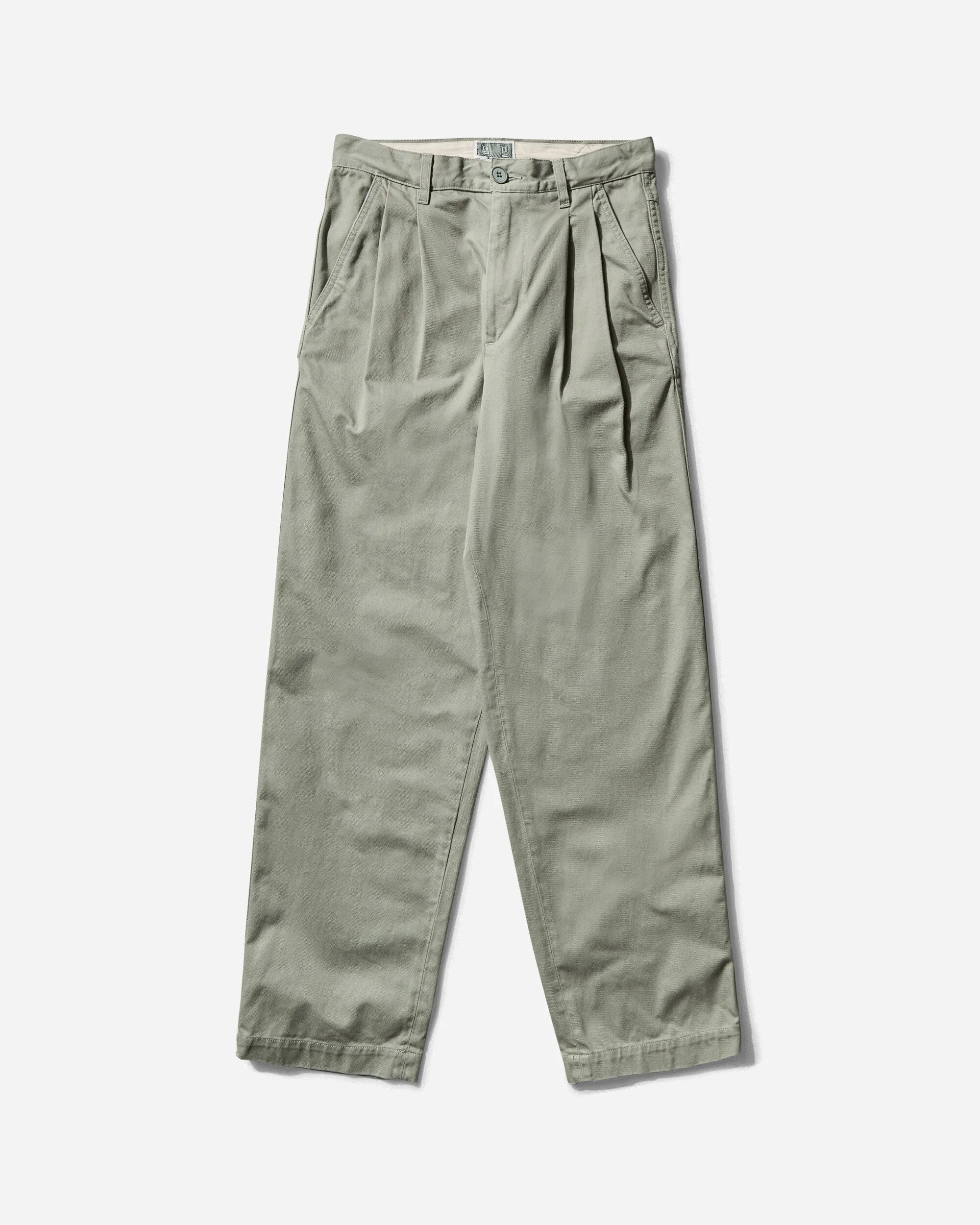 Men's Casual Two Tuck Pants Grey Men's sweatshirt
