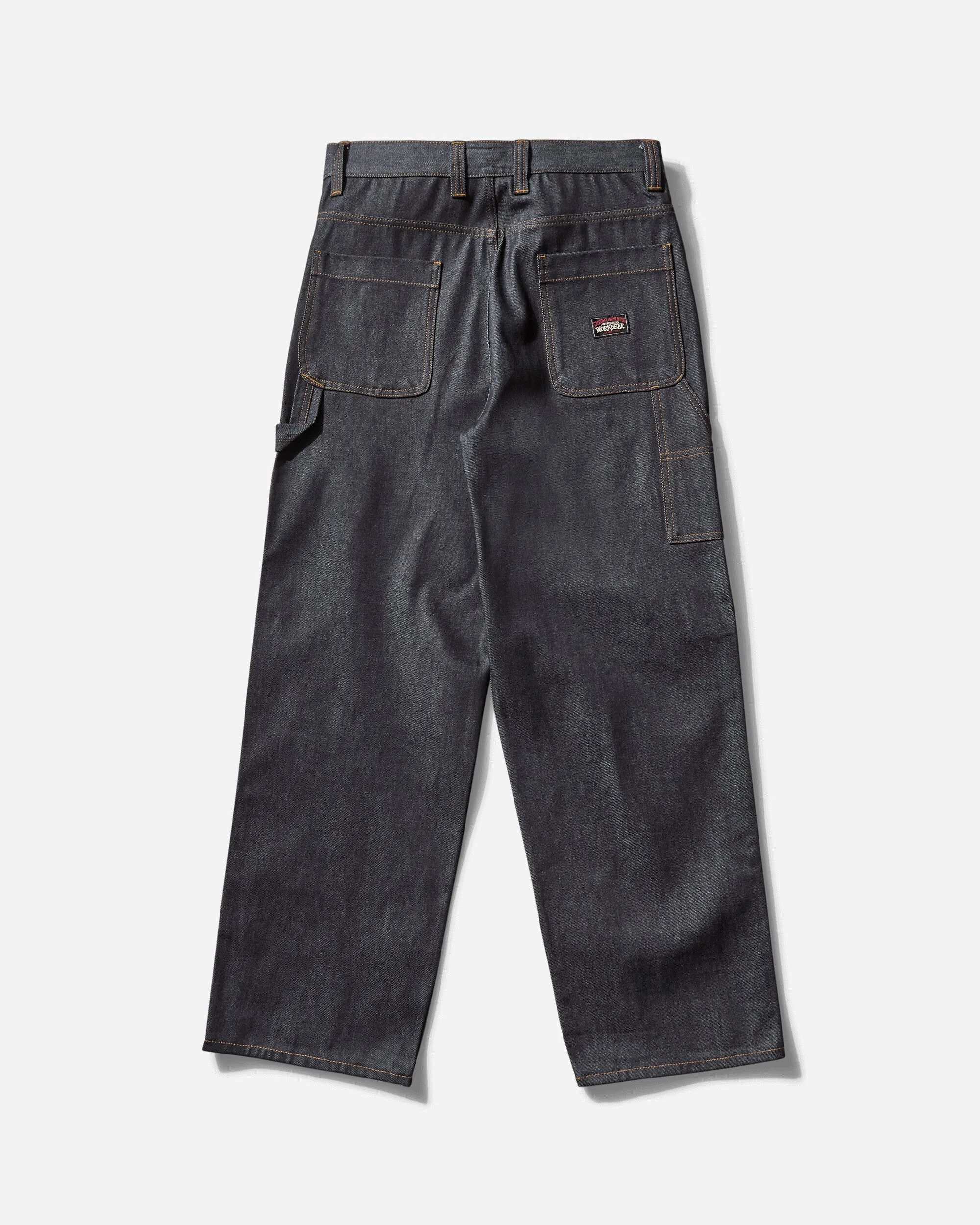 Men's Denim Carpenter Pants Raw Indigo
