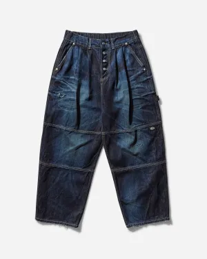 Men's Dickies Double Knee Denim Pants Blue Men's sweatshirt