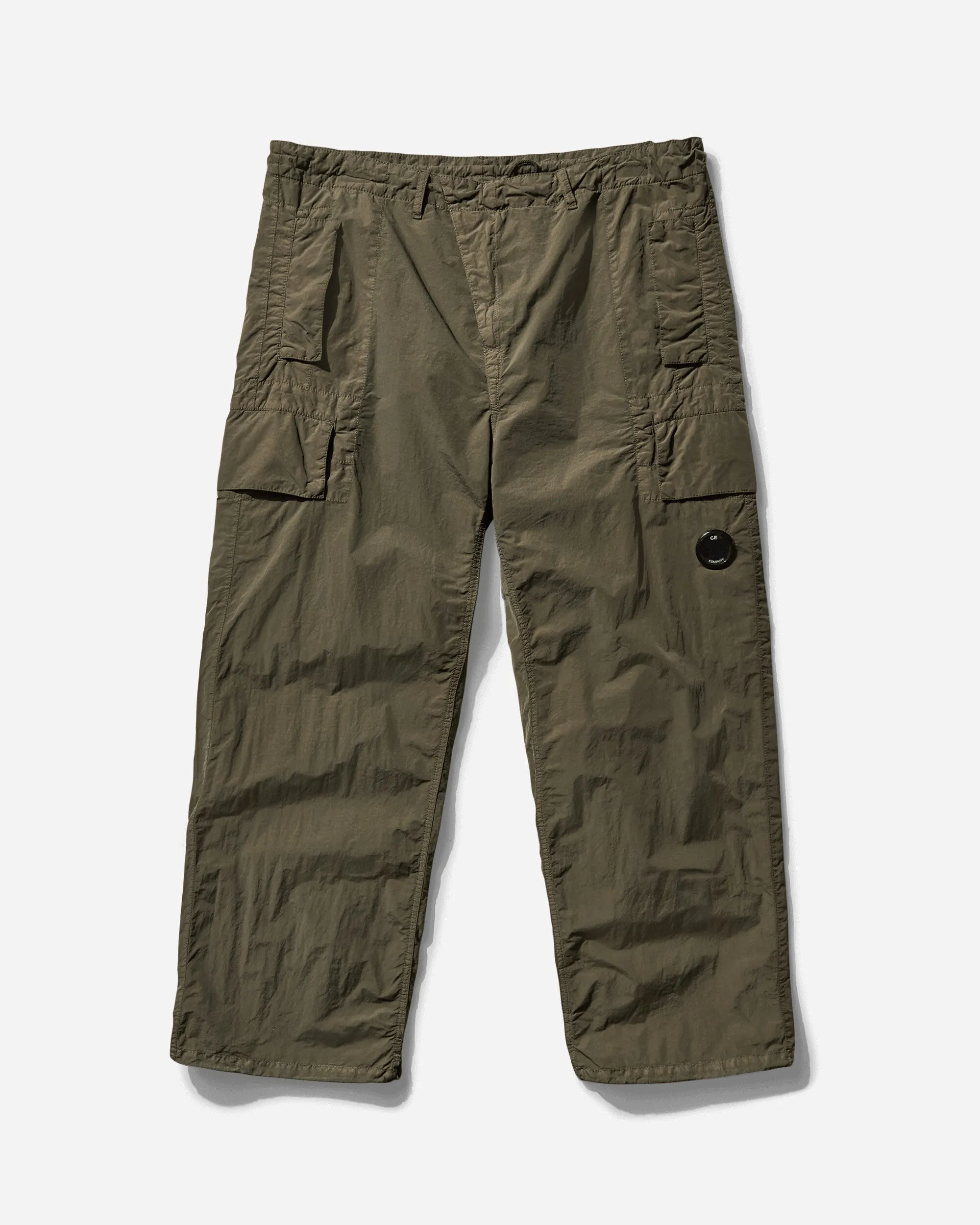 Men's Flatt Nylon Oversize Pants Ivy Green Men's sweatshirt