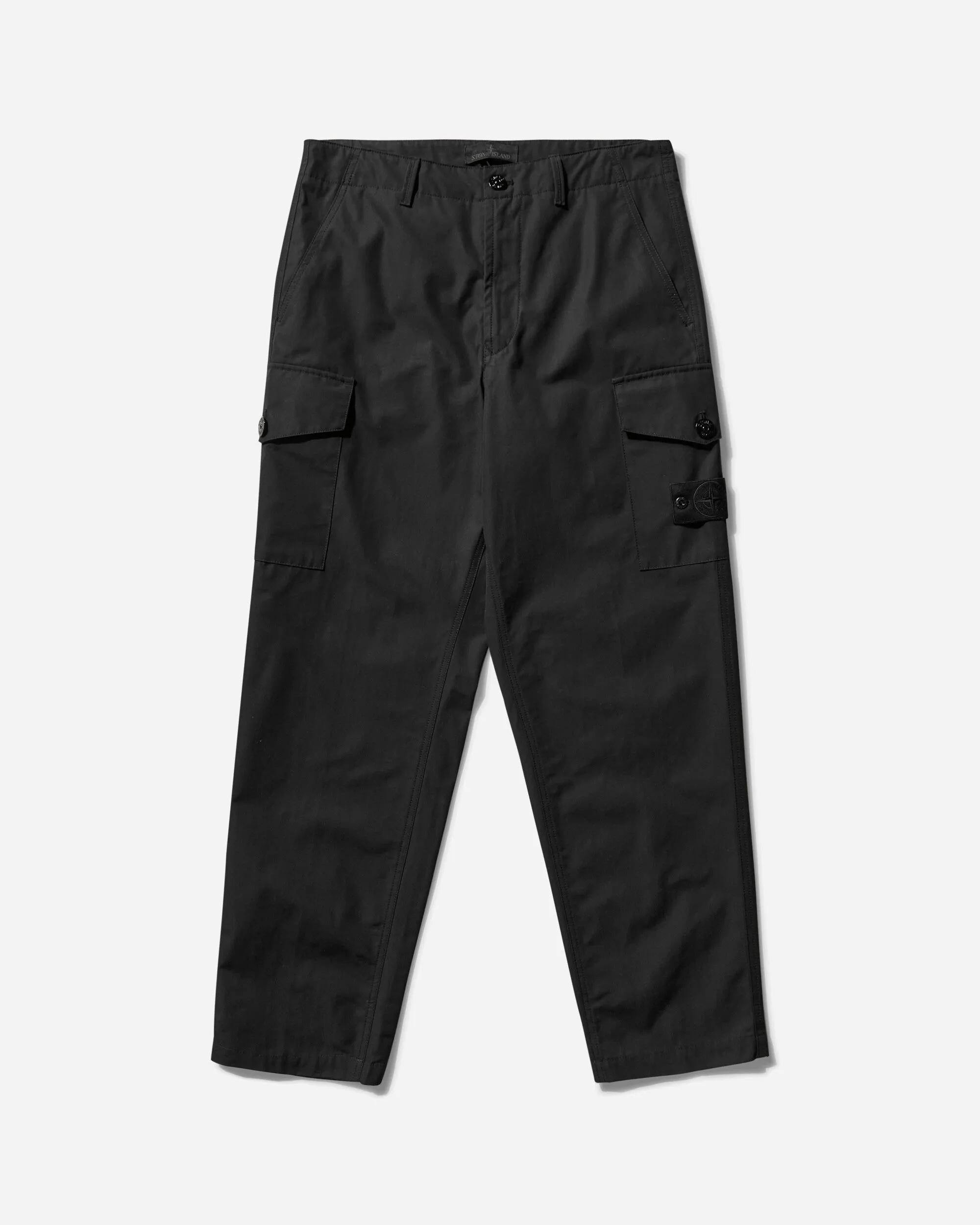 Men's Ghost Piece Weatherproof Cotton Canvas Cargo Pants Black Men's sweatshirt