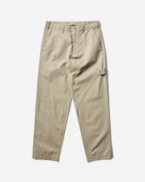 Men's Ghost Piece Weatherproof Cotton Canvas Chino Trousers Beige Men's sweatshirt