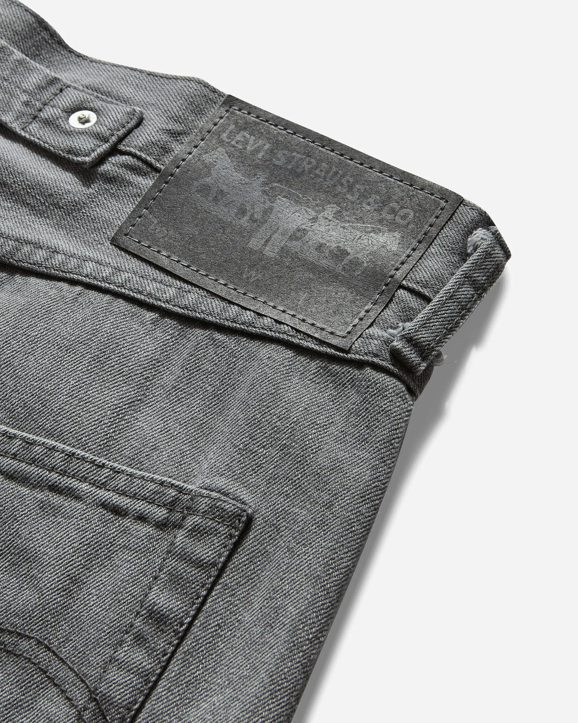 Men's Levi??s Selvedge Denim Pants Grey
